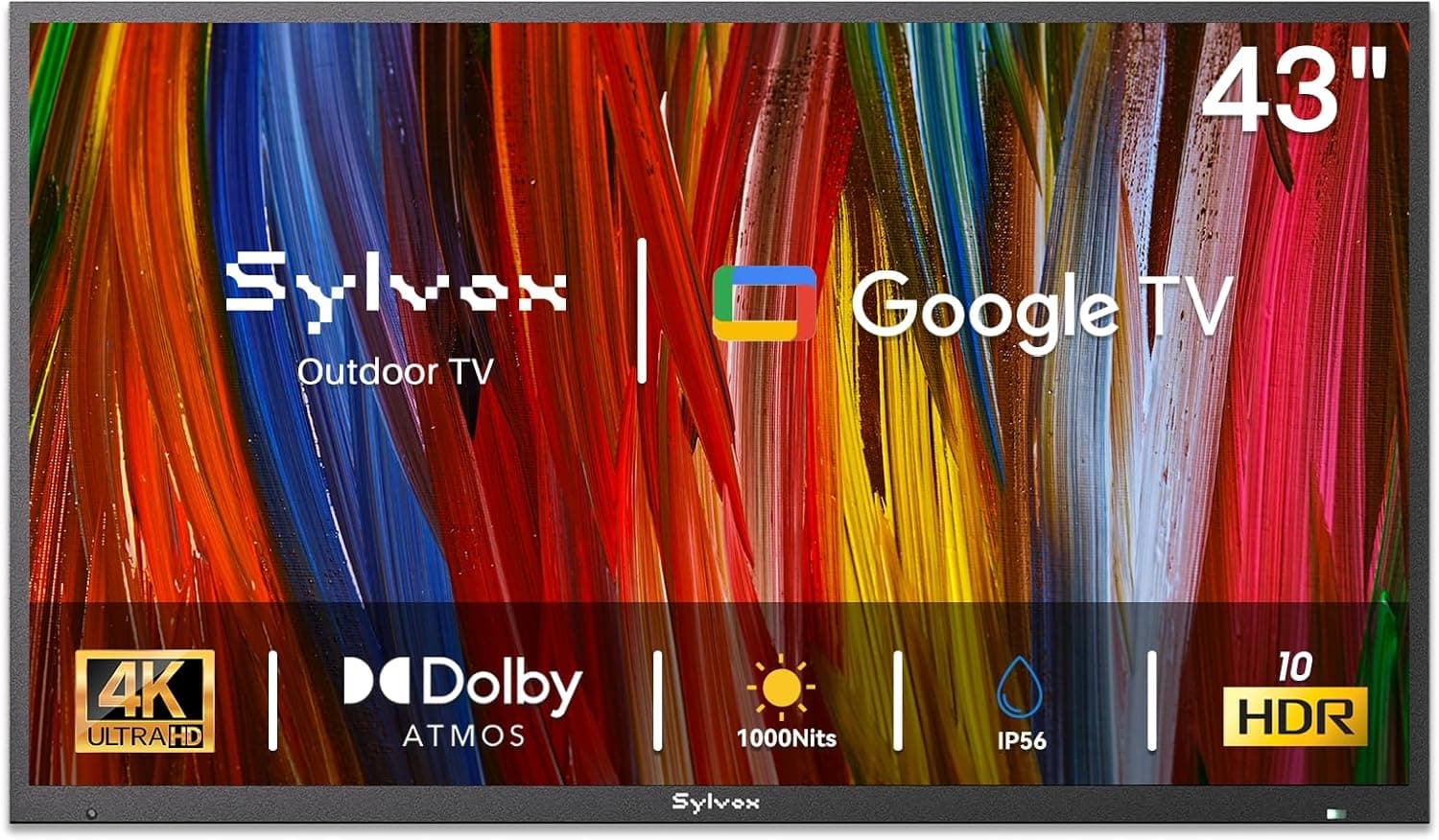 Samsung 43" Crystal UHD 4K Smart TV (Renewed)